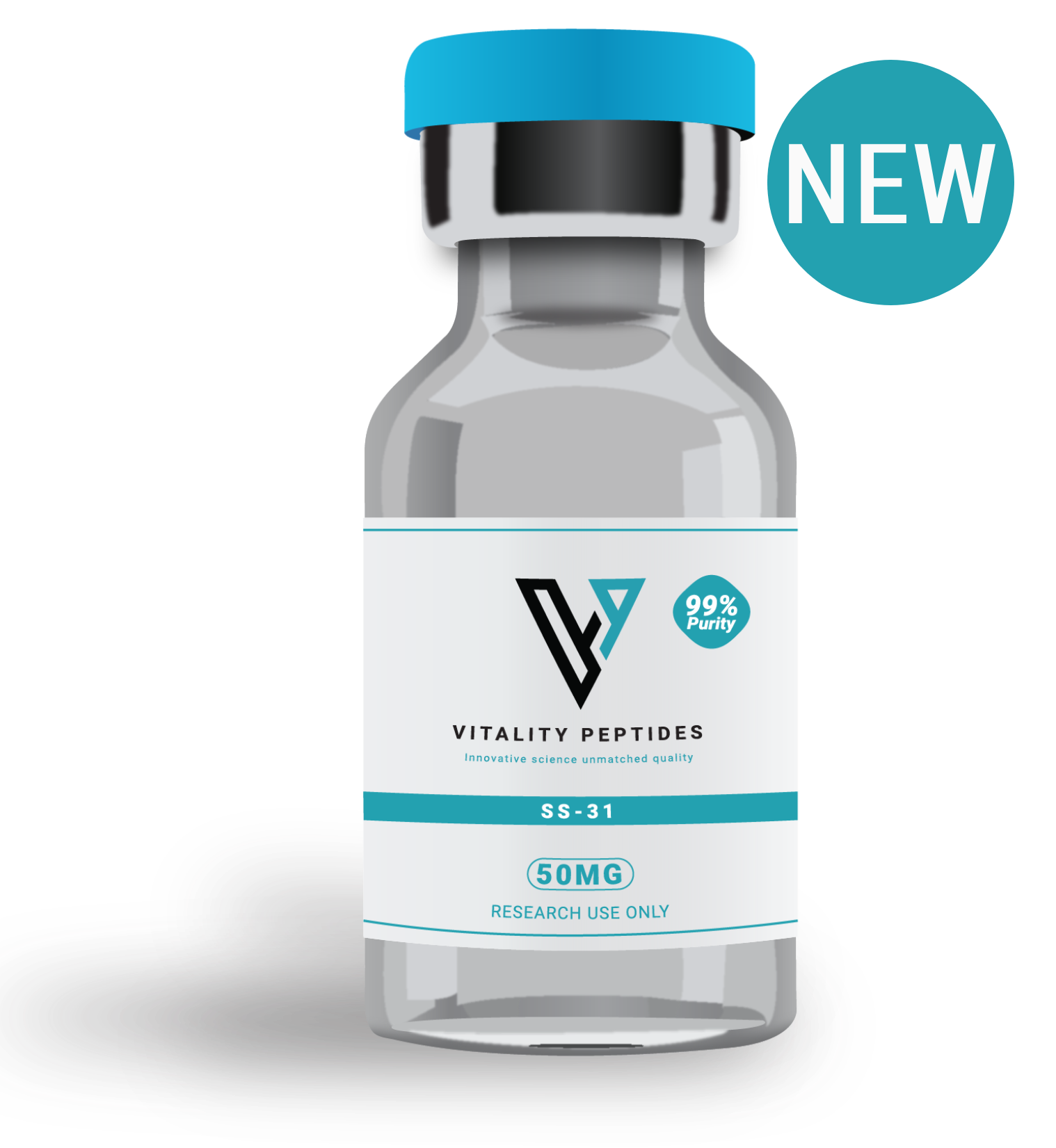 SS-31 50mg Vial Mockup